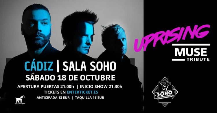 UPRISING MUSE TRIBUTE EN CÁDIZ, SALA SOHO