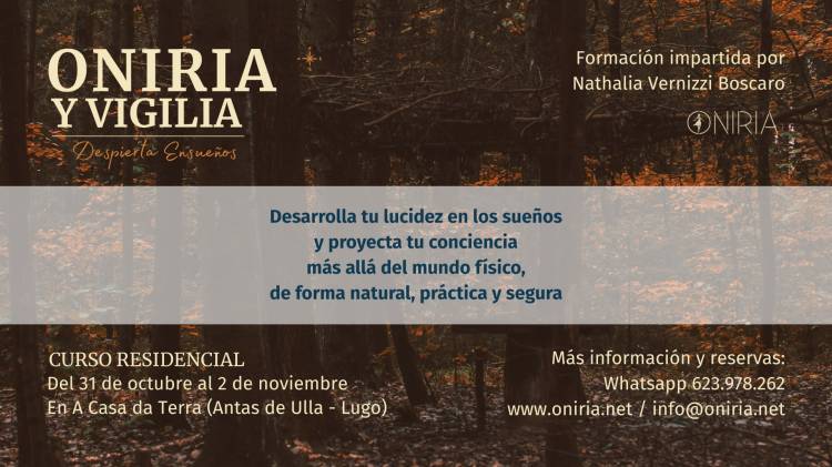 Curso ONIRIA & VIGILIA: Despierta al Ensueño