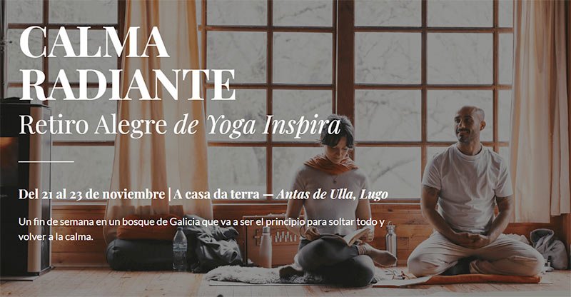 Calma Radiante: Retiro Alegre de Yoga Inspira
