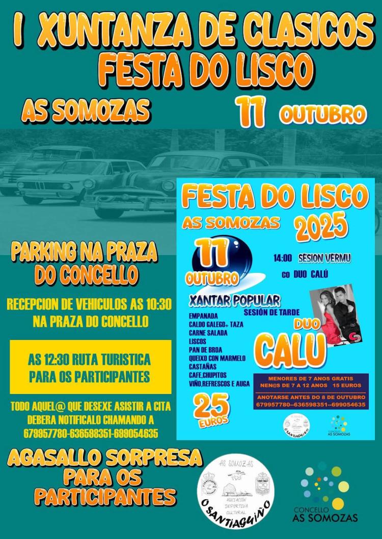 I Xuntanza Clásicos Festa do Lisco Somozas