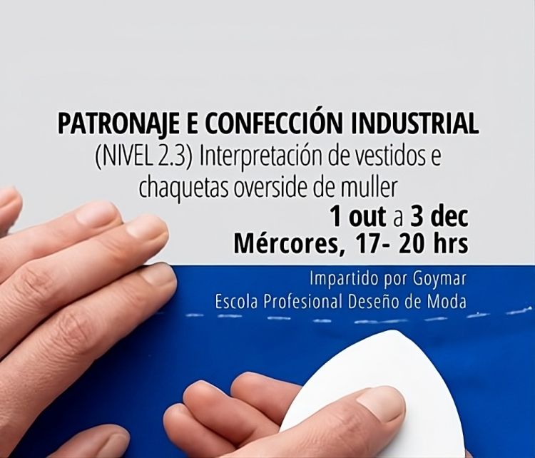 Patronaje e confección industrial (nivel 2.3)