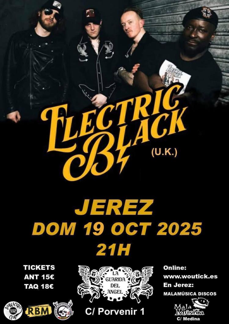 ELECTRIC BLACK (U.K.) en Jerez (Cádiz)