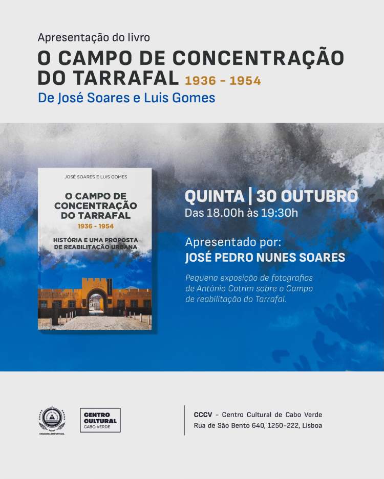 Apresentação do livro | O Campo de Concentração do Tarrafal | De José Soares e Luis Gomes