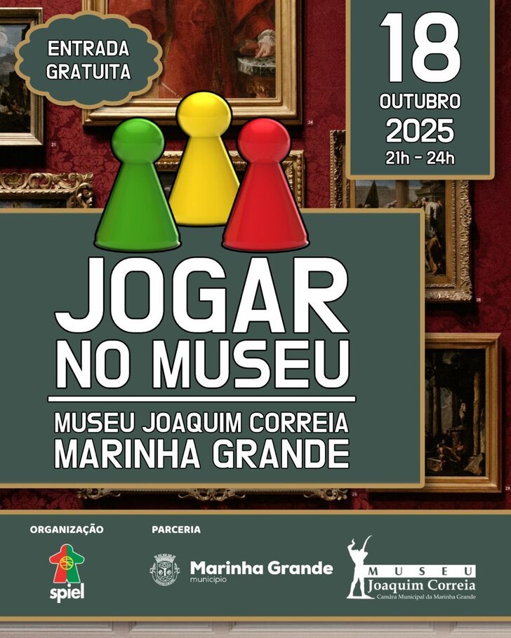 MUSEU JOAQUIM CORREIA ACOLHE SERÃO DE JOGOS DE TABULEIRO