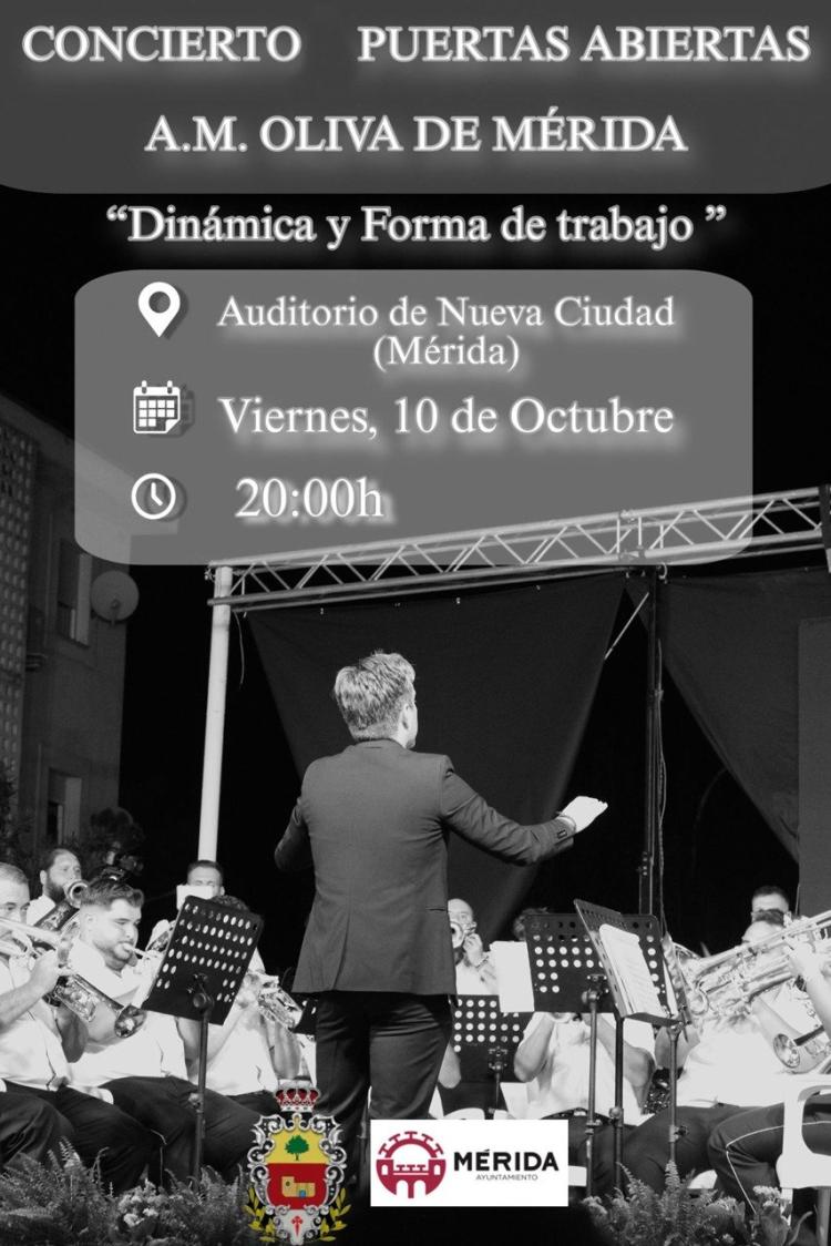 Concierto Puertas Abiertas A.M. Oliva de Mérida
