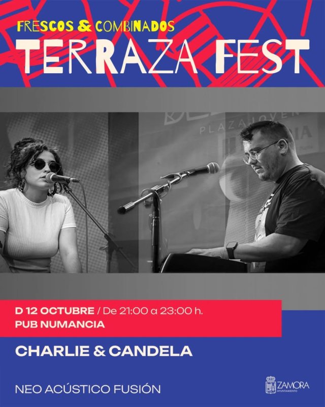 Concierto de Charlie & Candela en Terraza Fest