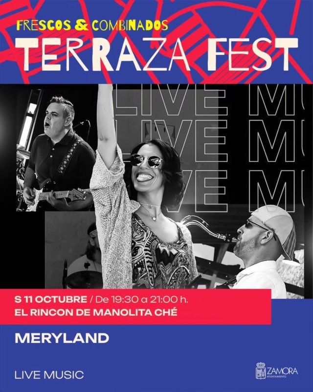Concierto de Meryland en Terraza Fest
