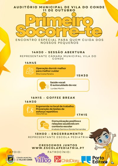 Encontro 'Primeiro Socorre.-te' da Escola de Pediatria