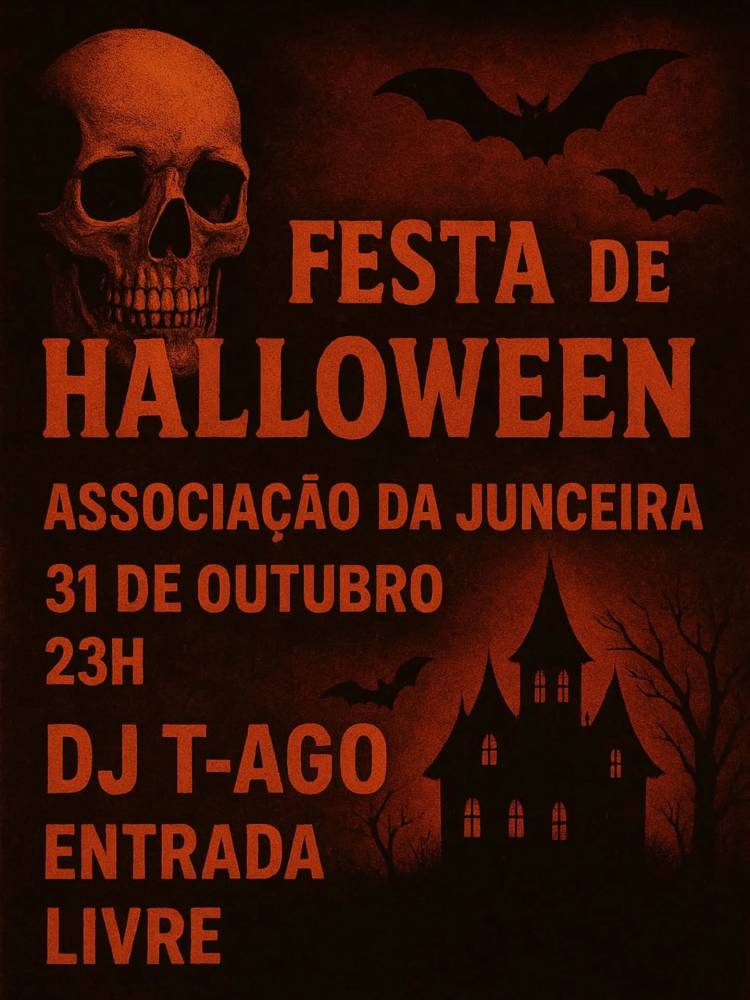 Festa de Halloween | Junceira