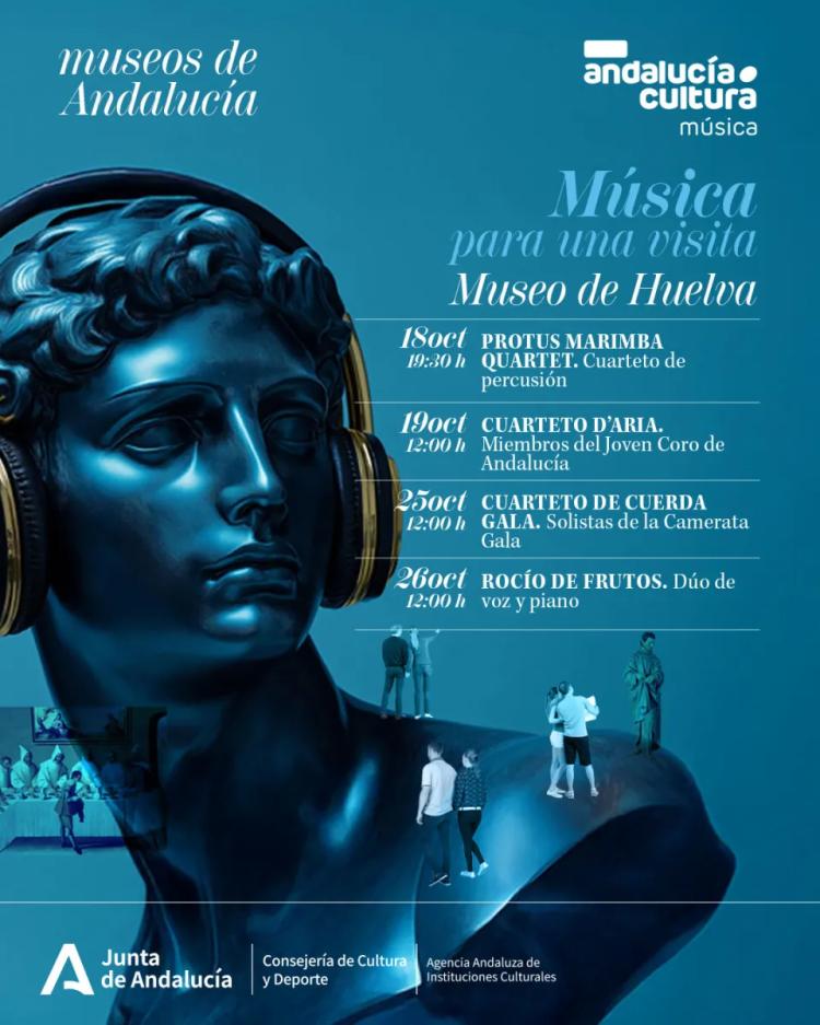 Música para una visita, en el Museo de Huelva