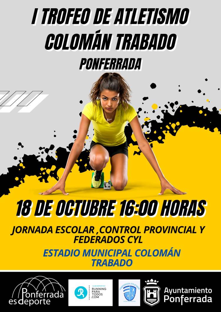 I TROFEO DE ATLETISMO COLOMÁN TRABADO PONFERRADA