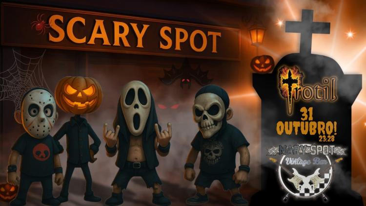 HALLOWEEN- SCARY SPOT - TROTIL @ MARY SPOT VINTAGE BAR 