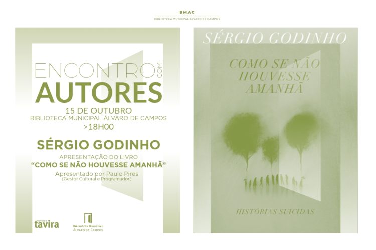 Encontro com Autores | Sérgio Godinho ” Como se não Houvesse Amanhã