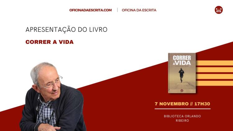 Apresentação do Livro Correr a Vida, de João Maia e Silva