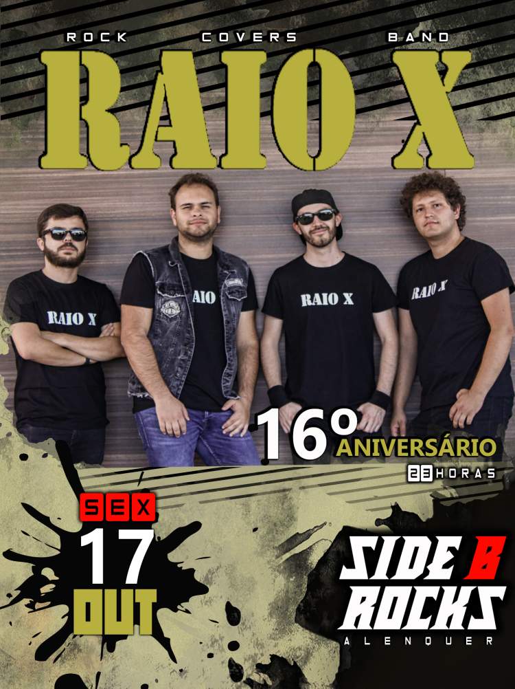 R A I O X - Celebram 16º Aniversário