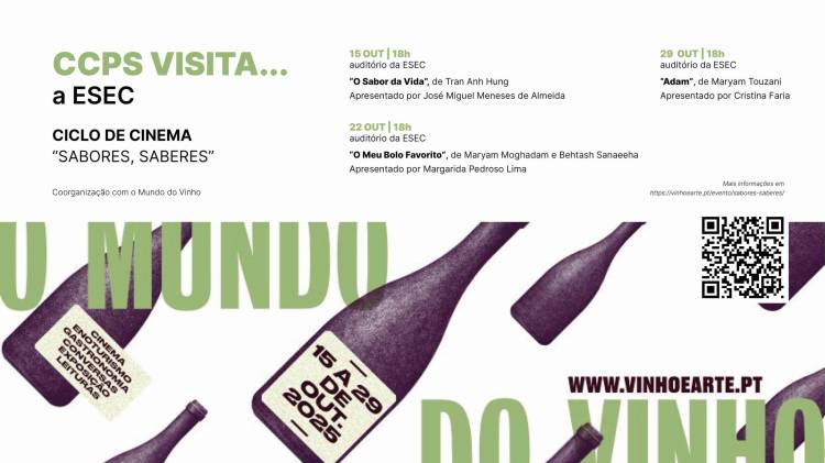 'CCPS visita...a ESEC' com ciclo de cinema