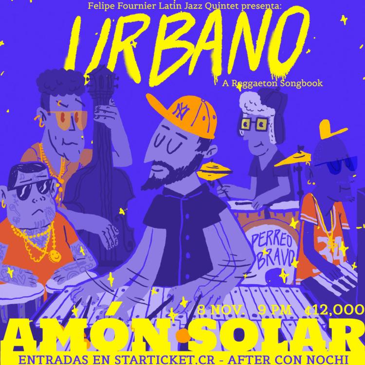 Felipe Fournier Latin Jazz Quintet Presenta: URBANO - A Reggaeton Songbook