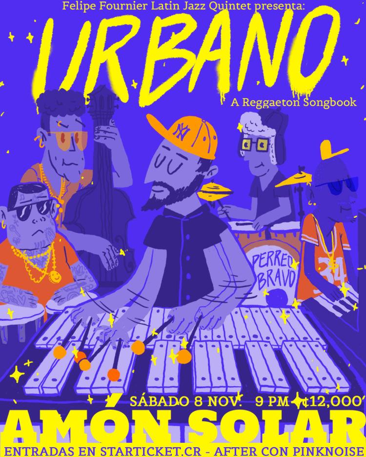Felipe Fournier Latin Jazz Quintet Presenta: URBANO - A Reggaeton Songbook