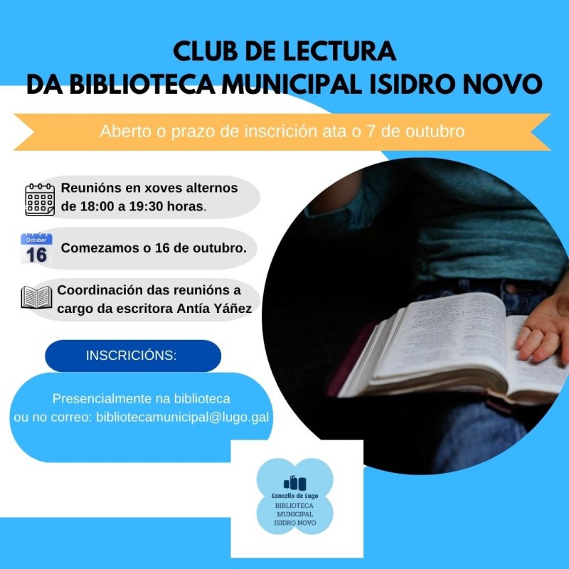 Club de Lectura da Biblioteca Municipal Isidro Novo