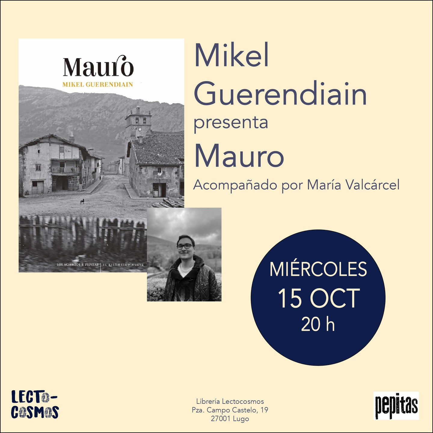 Presentación de 'Mauro' de Mikel Guerendian