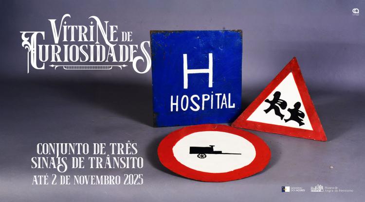 Vitrine de Curiosidades | Conjunto 3 Sinais de Trânsito