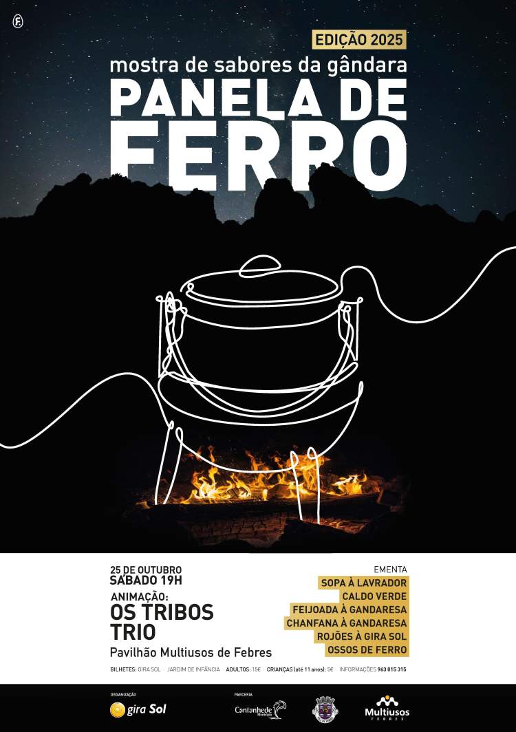 Panela de Ferro - Mostra de sabores da Gândara