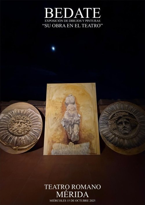 Exposición de Dibujos y Pinturas «Su obra en el teatro» de Bedate