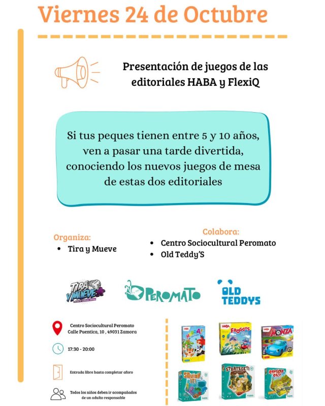 Presentación de Juegos de Mesa HABA y FlexiQ