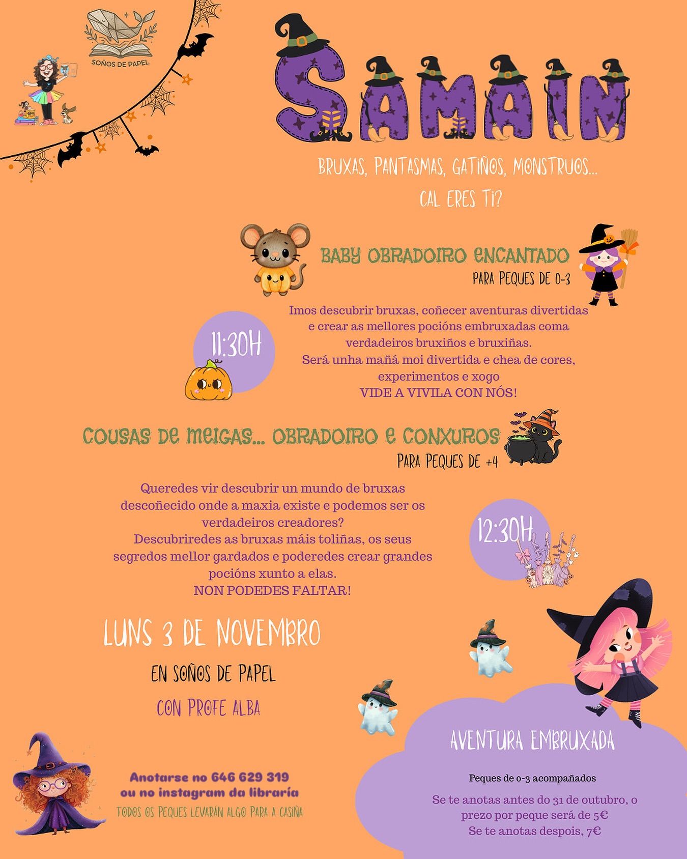 Samain en Soños de Papel