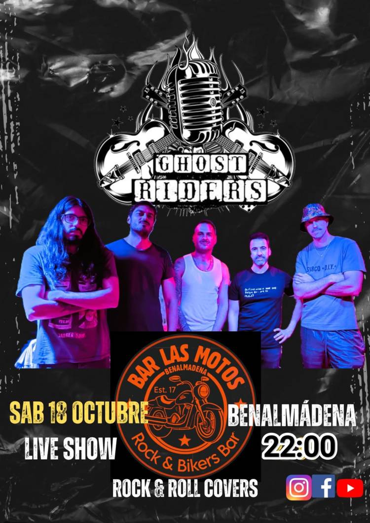 GHOST RIDERS en El Bar de las Motos