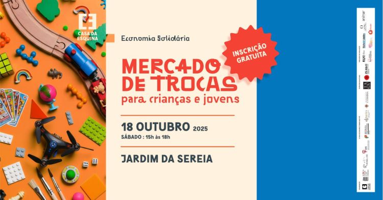 Mercado de Trocas para Crianças e Jovens