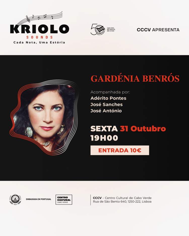 KRIOLO SOUNDS - Cada Nota, Uma Estória | Concerto intimista de Gardénia Benrós