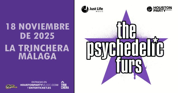 The Psychedelic Furs - 18 noviembre, Málaga