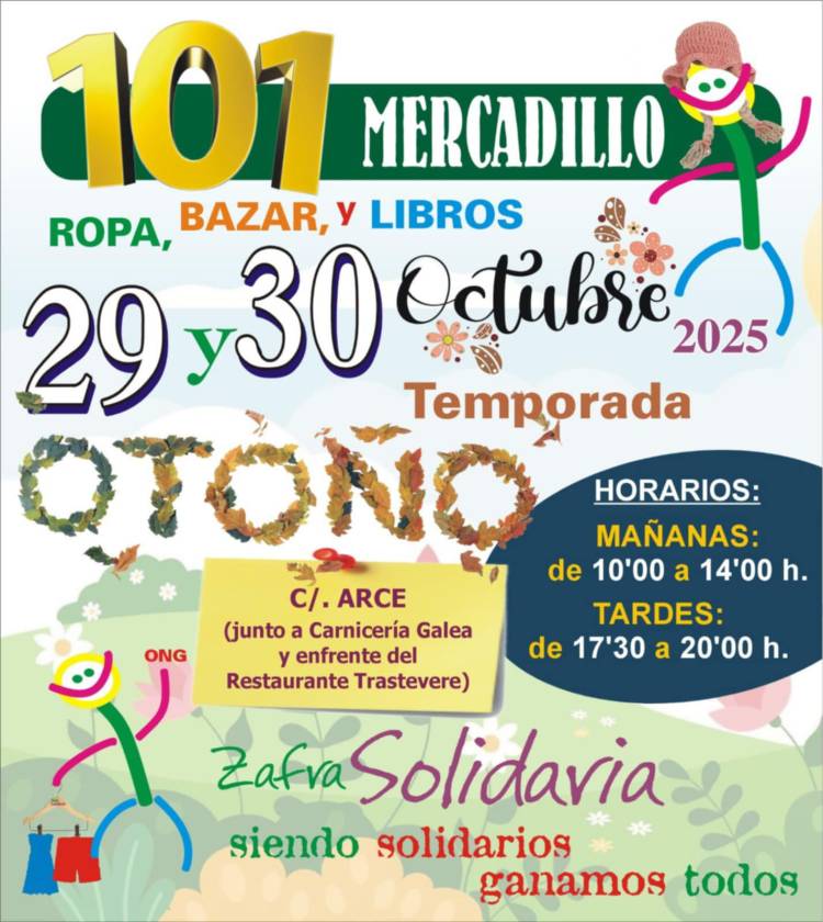 101 Mercadillo de Ropa, Bazar y Libros