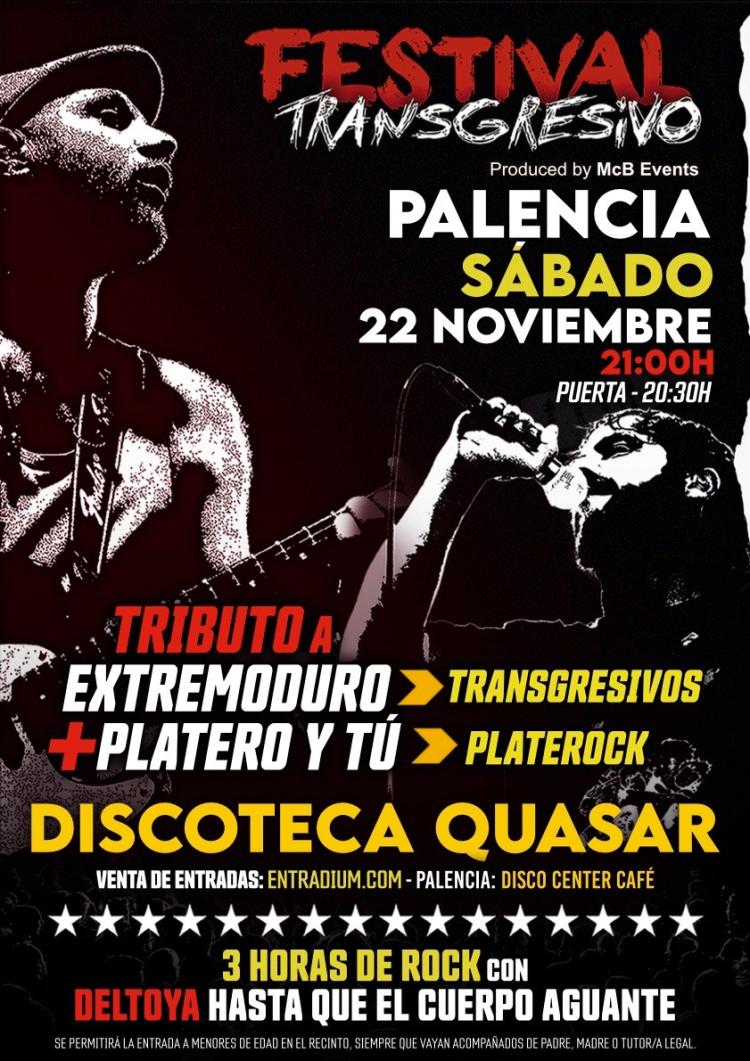  ¡Llega a Palencia el Festival Transgresivo! 