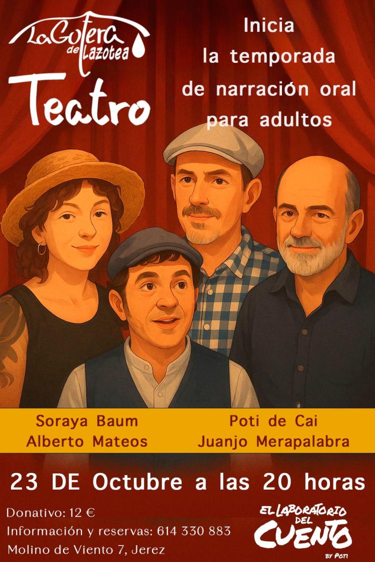 Inauguración de la temporada de narración oral para adultos