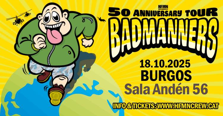 Bad Manners (18/10/2025) BURGOS @ Sala Andén 56