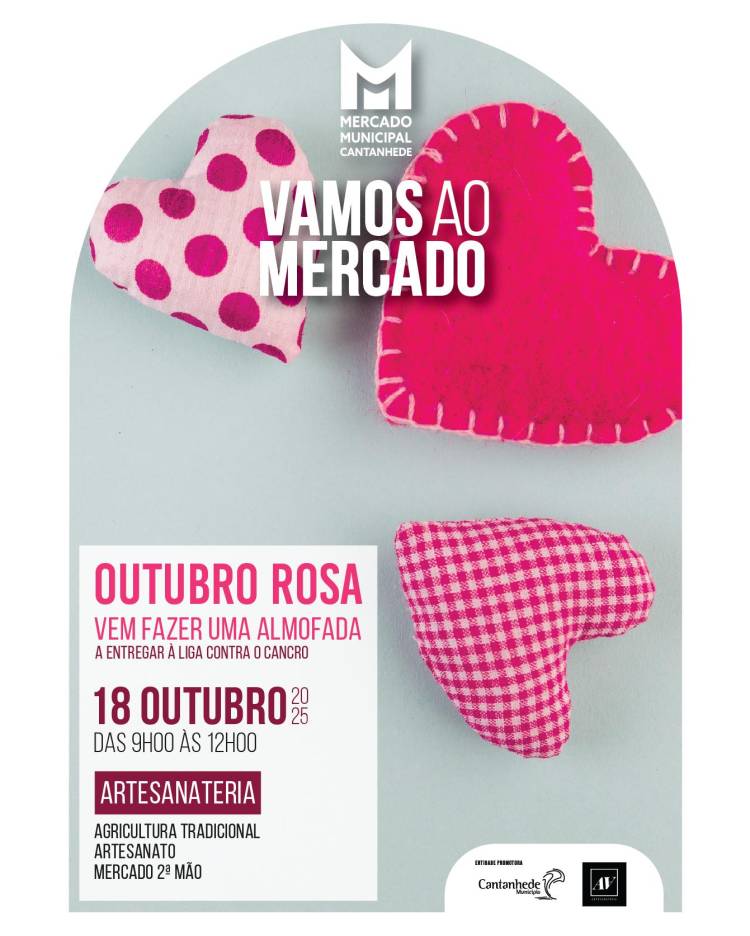 Vamos ao Mercado - Outubro Rosa