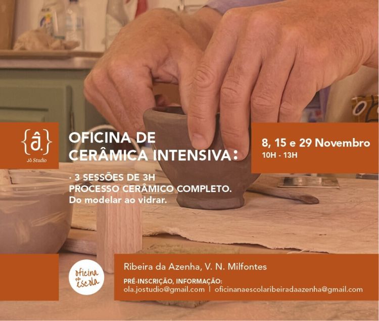 Oficina de Cerâmica Intensiva: