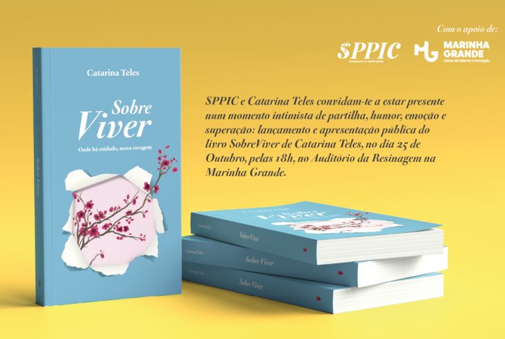CATARINA TELES APRESENTA O LIVRO “SOBREVIVER” NA MARINHA GRANDE