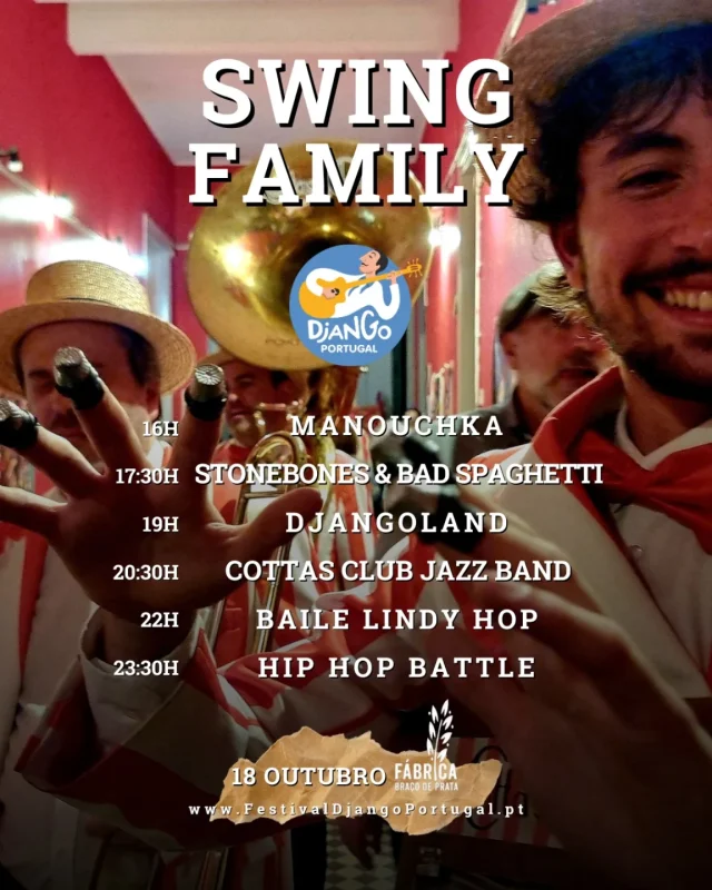Swing Family na Fábrica Braço de Prata