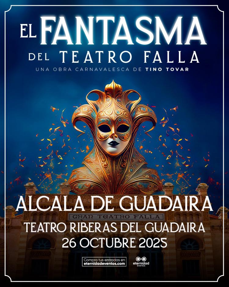 Obra de Tino Tovar 'El fantasma del Teatro Falla' en Alcalá de Guadaíra 