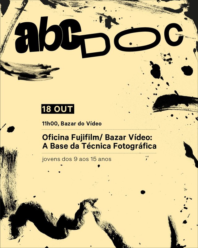 DocLisboa 2025 Oficina de Fotografia para Jovens