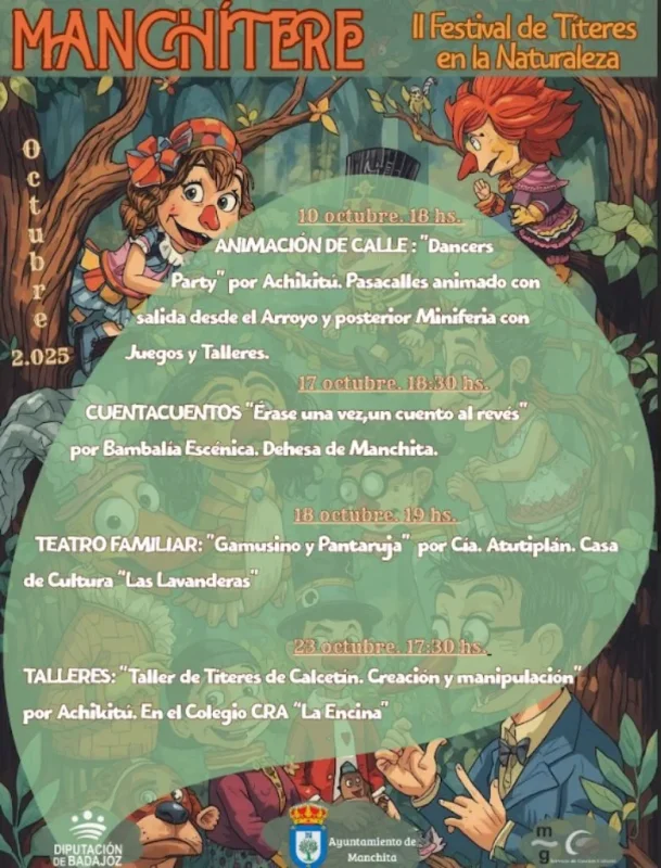 II Festival de Títeres en la Naturaleza - Manchitere