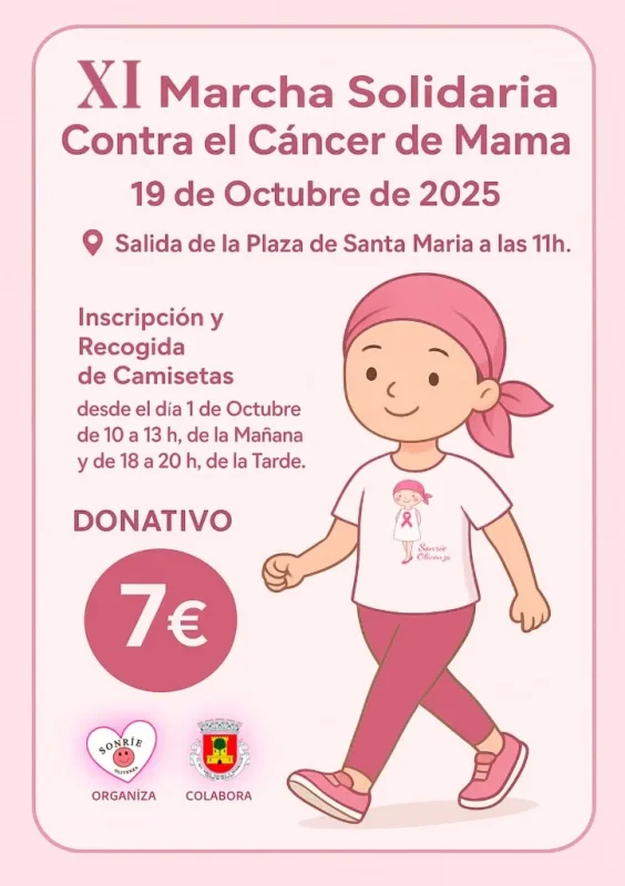 XI Marcha Solidaria Contra el Cáncer de Mama