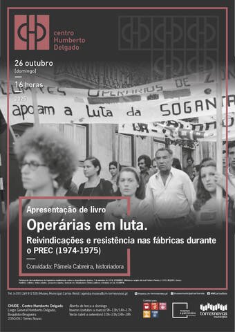 Apresentação da obra 'Operárias em Luta'