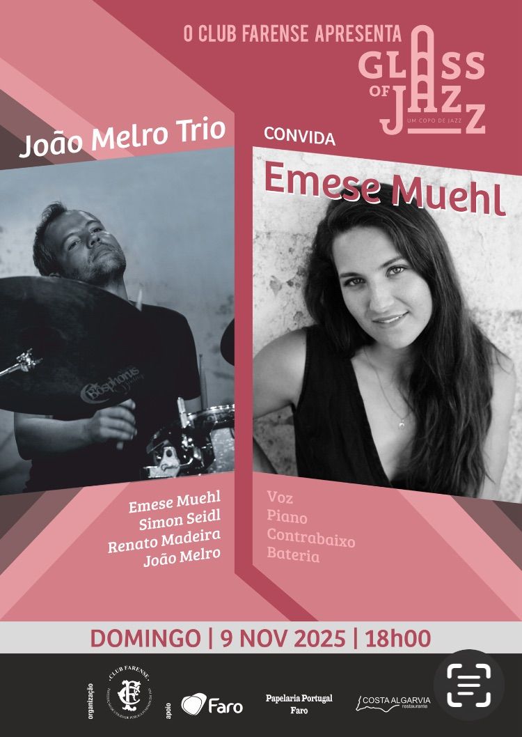 João Melro Trio e Emese Muehl “Glass of Jazz”