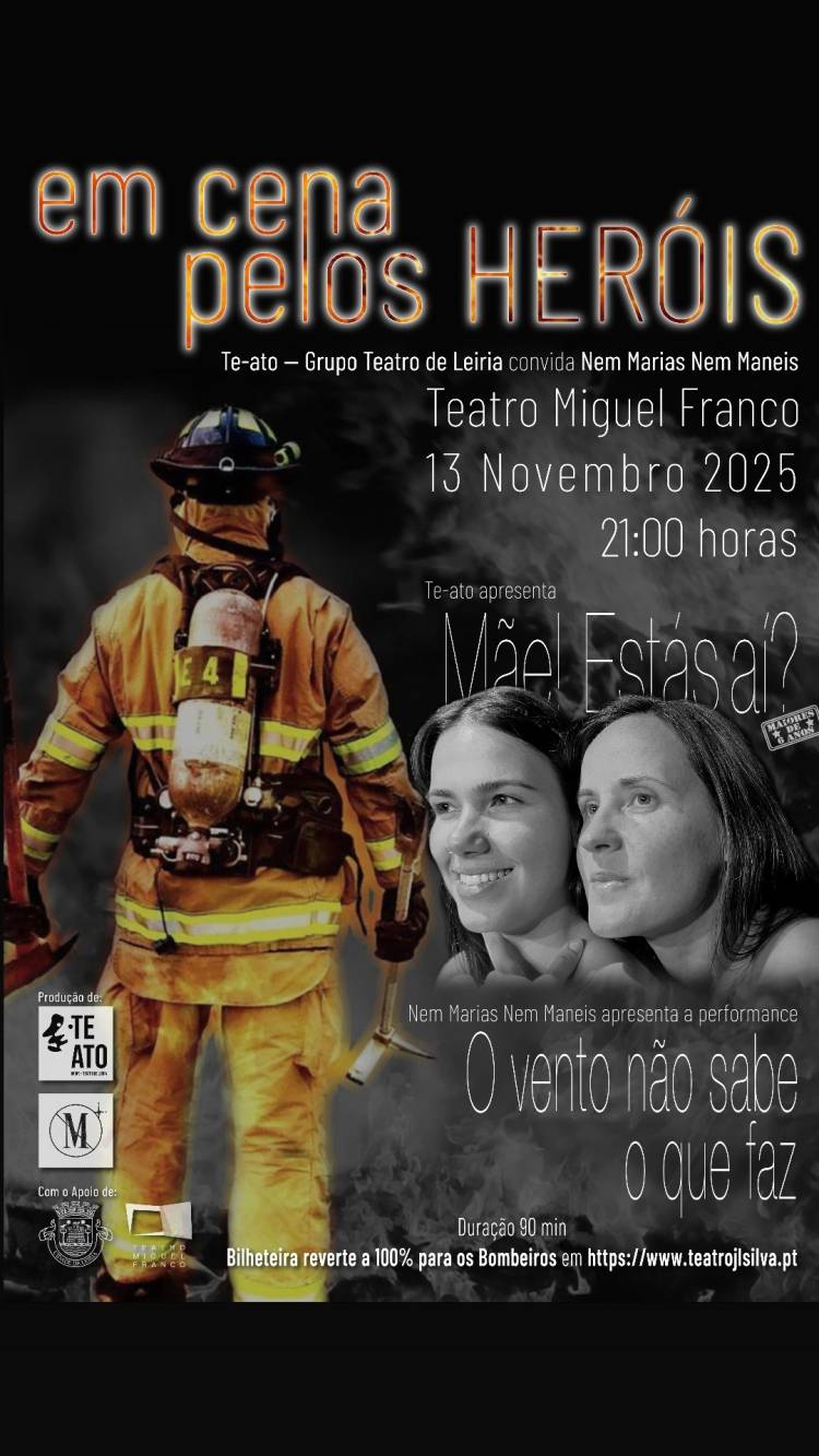 em cena pelos Heróis - evento solidário