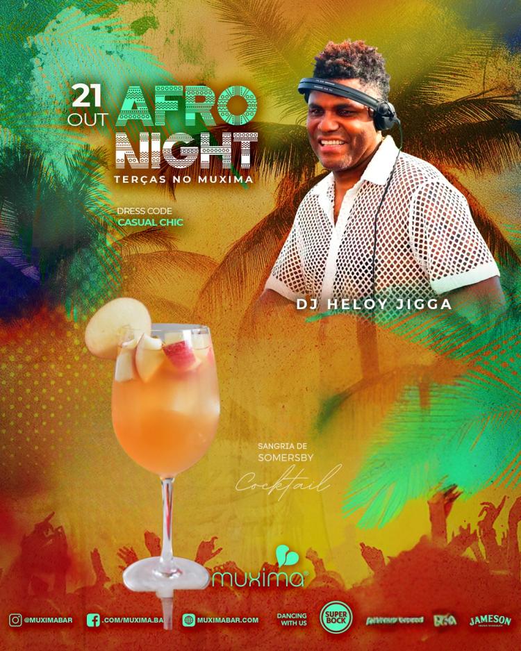 TERÇA 21 OUT    【 Ａｆｒｏ　Ｎｉｇｈｔ】