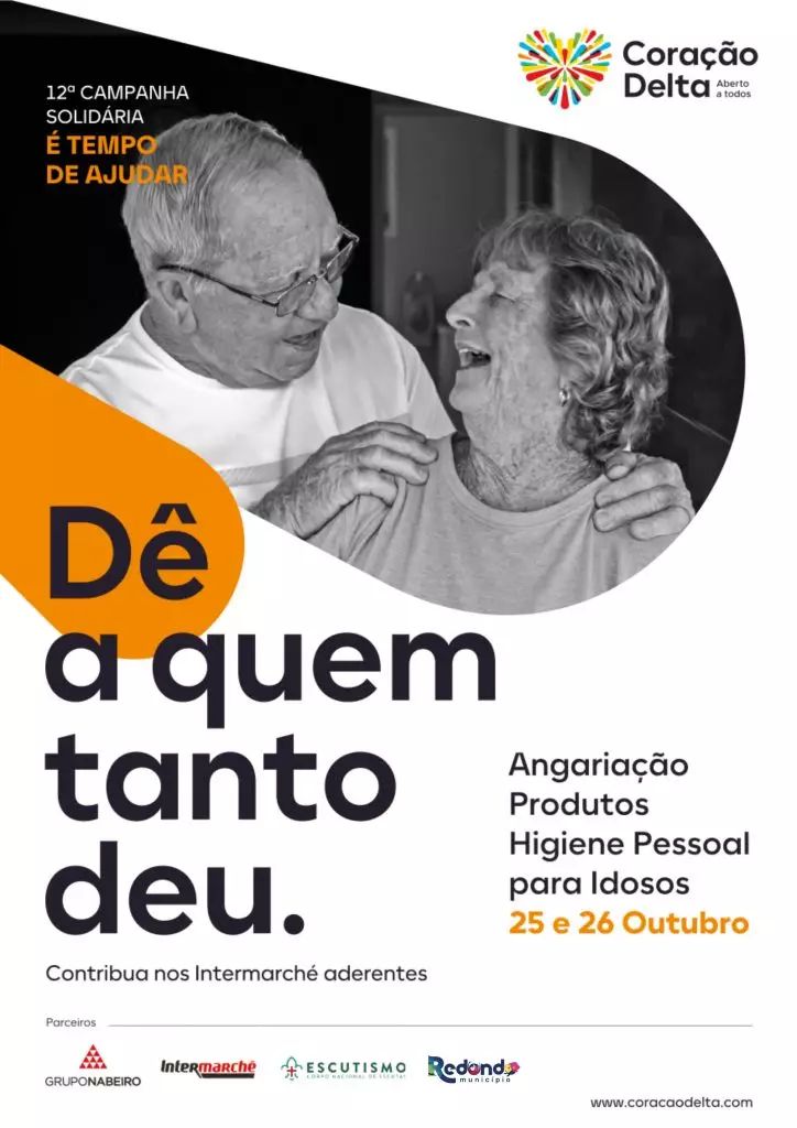 Campanha solidária “É Tempo de Ajudar” | 25 e 26 de outubro | Intermarché de Redondo